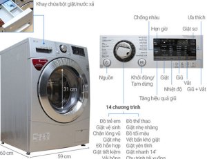 VIDEO MÁY GIẶT LG INVERTER CỬA NGANG
